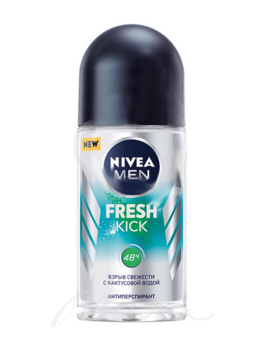 Дез. шарик Нивея 50мл. муж. Fresh Kick