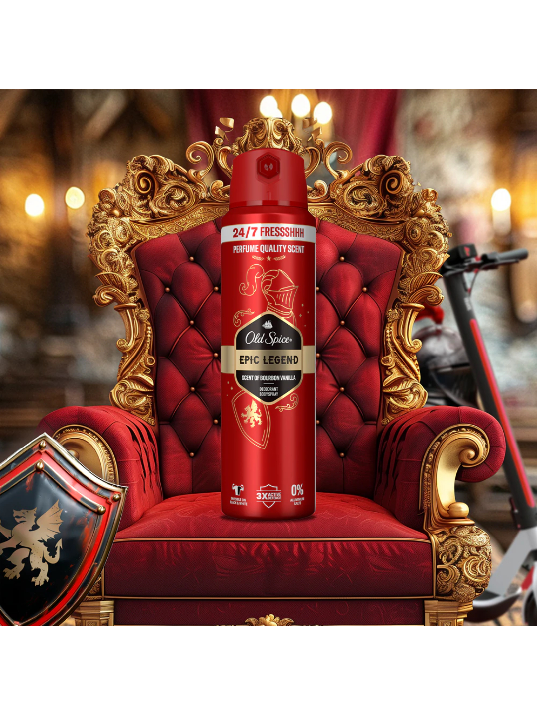 Дез. спрей OldSpice 125/150мл. муж. Epic Legend (6)