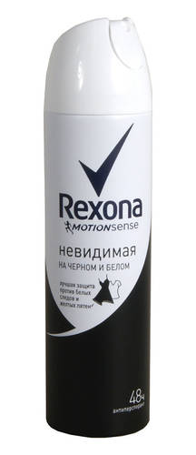 Дез. спрей Rexona 150мл. жен. Невидимый на ч/б (6)