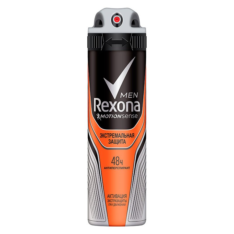 Дез. спрей Rexona 150мл. муж. Экстремальная защита /Энергия приключений (6)